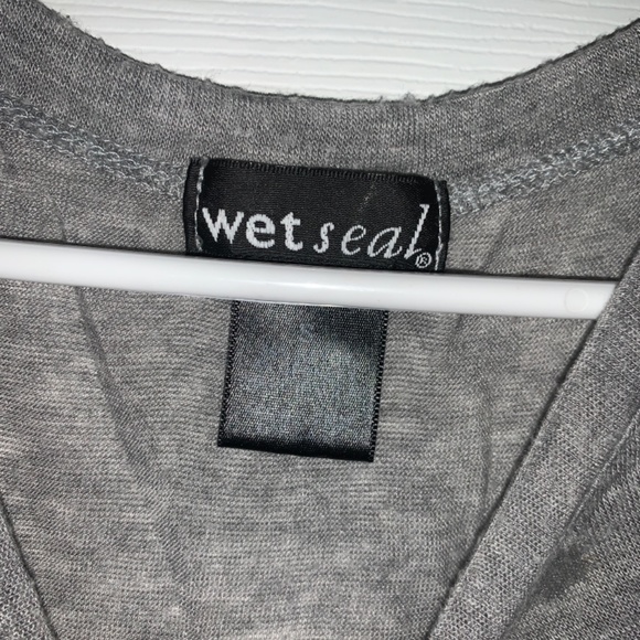 Gray Cheetah  gym tank - Picture 2 of 2